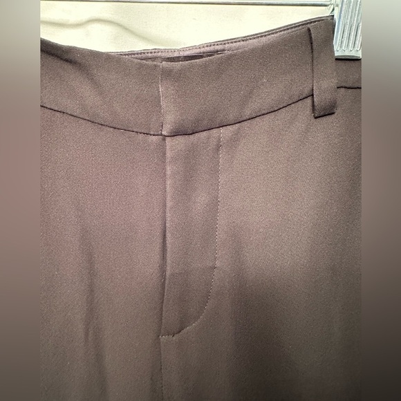 NEW Misha Nonoo Trouser Pants Black Viscose Cotton Size 6 28” Inseam - Picture 4 of 12